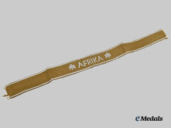 Germany, Wehrmacht. An Afrika Cuff Title