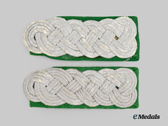 Germany, Ordnungspolizei. A Set of Schutzpolizei Major Shoulder Boards