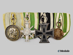 Saxony, Kingdom. A Military Order of St. Henry Medal Bar to a Distinguished First World War Combatant