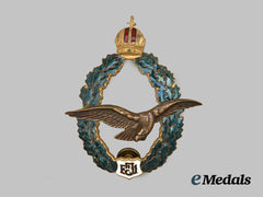 Austro-Hungary, Empire. A First War Air Force Pilot Badge, c. 1925