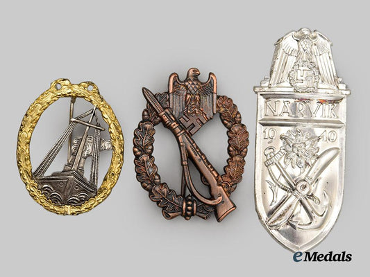 germany,_federal_republic._a_lot_of_three_badges_and_insignia,_by_rudolf_souval,_exhibition_examples,_c.1970___m_n_c8289