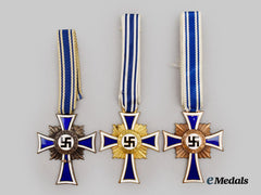 Germany, Third Reich. A Lot Of Honour Crosses Of The German Mother, All Grades