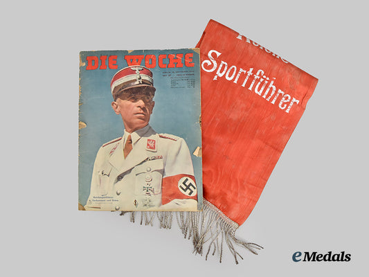 germany,_third_reich._a_funeral_sash_from_reichssportführer_von_tschammer_und_osten,_with_die_woche_cover___m_n_c8312