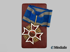 Romania, Kingdom. An Order of the Crown of Romania, Commander, by  Josef Resch & Fils