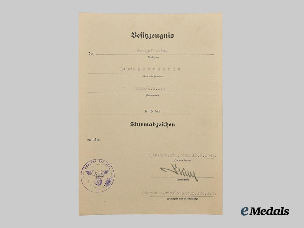 germany,_heer._a_lot_of_awards_documents_to_unteroffizier_ludwig_eberhardt,_aufklärungs-_abteilung125___m_n_c8319