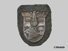 Germany, Heer. A Krim Shield, Unknown Maker Variant