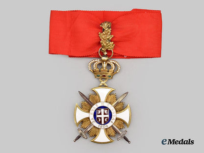 serbia,_kingdom._a_scarce_order_of_the_karađorđe’s_star,_i_i_i_class_commander,_with_swords,_c.1917___m_n_c8349