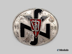 Germany, Third Reich. A Sudetenland National Socialist People’s Welfare Leader’s Badge