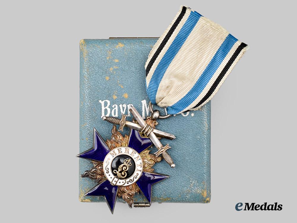 Bavaria, Kingdom. An Order of Military Merit, IV Class Cross with Swor ...