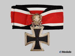 Germany, Federal Republic. A Knight’s Cross with Oak Leaves and Swords, Exhibition Example by Rudolf Souval, c. 1965