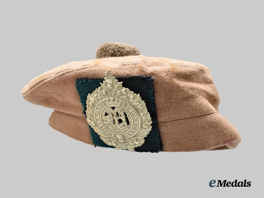 united_kingdom._a_khaki_woollen_tam-o'-_shanter_cap,_c.1945___m_n_c8372