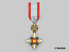 Japan, Manchuko. An Order Of The Auspicious Clouds, VI Class