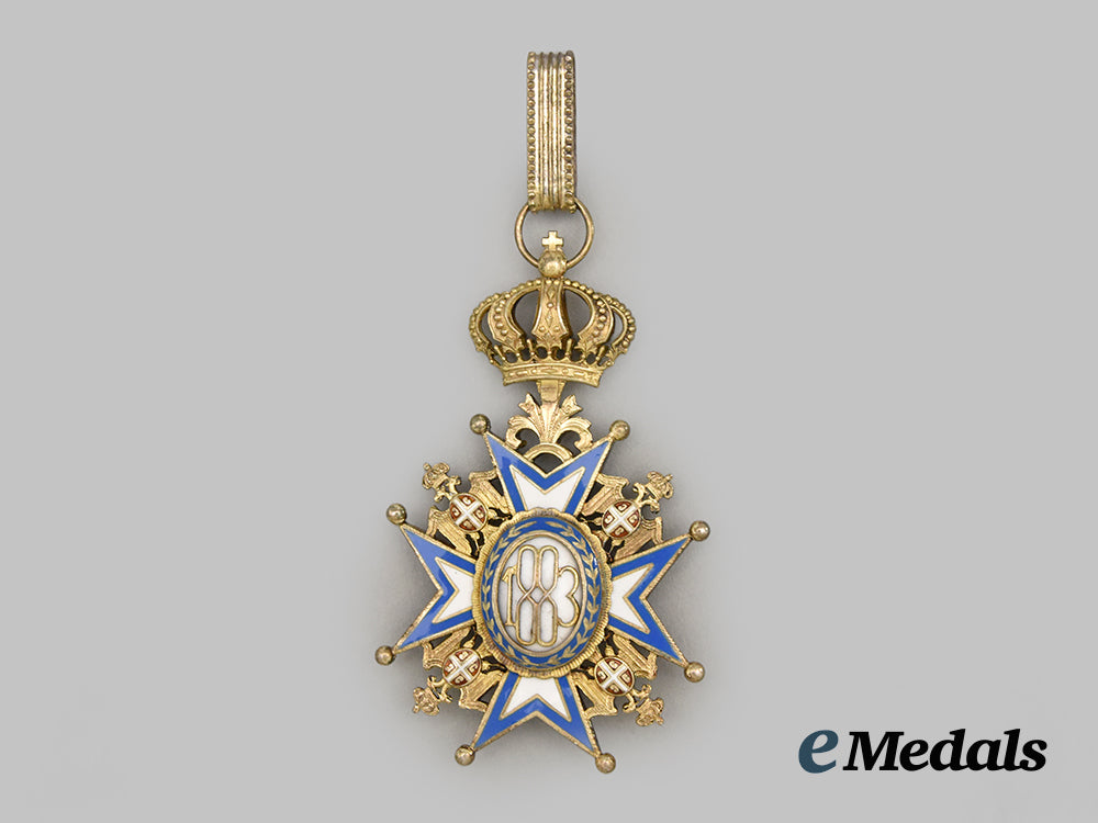 serbia,_kingdom._an_order_of_saint_sava_grand_officer,_by_huguenin,_c.1930___m_n_c8389