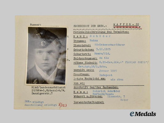 germany,_s_s._a_h_i_a_g_tracing_service_file_for_s_s-_unterscharführer_heinz_schröder___m_n_c8394
