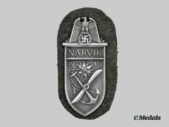 Germany, Wehrmacht. A Heer Issue Narvik Campaign Shield