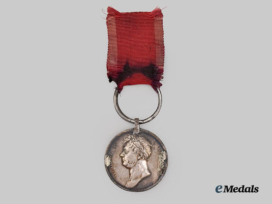 united_kingdom._a_waterloo_medal_to_private_james_sharpnell,3rd_battalion,1st_regiment_foot_guards___m_n_c8408