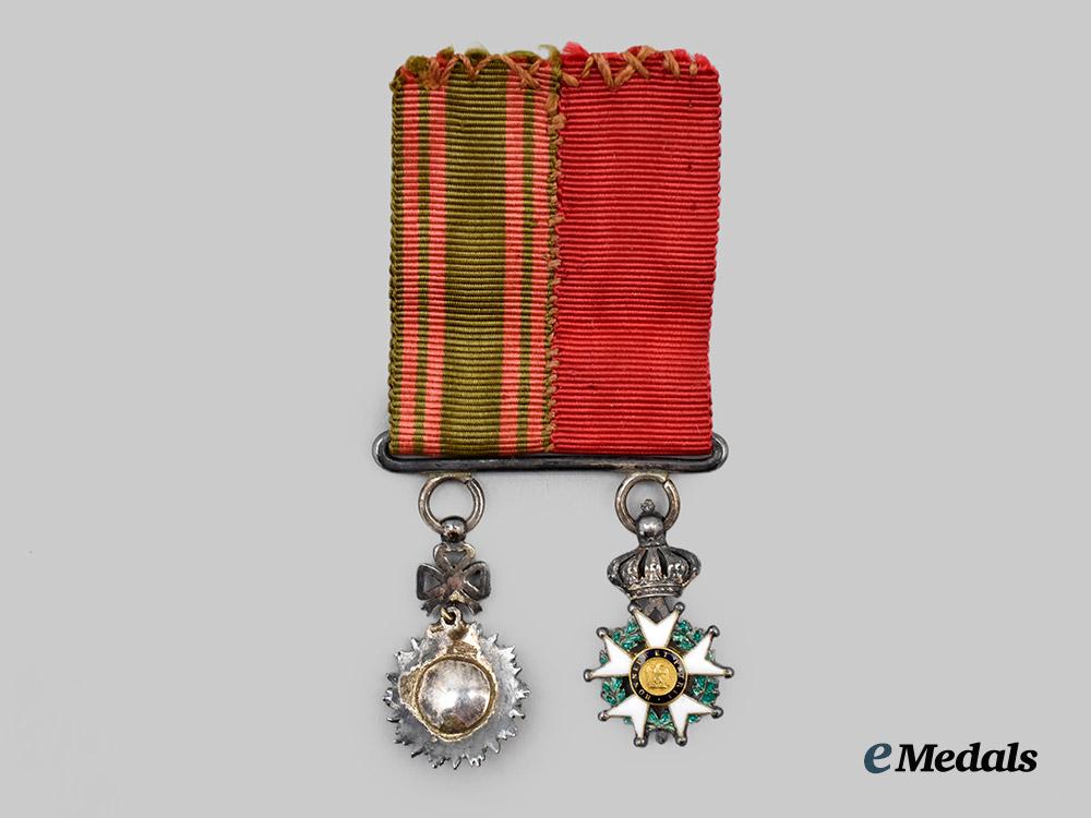france,_third_republic._a_legion_of_honour_and_order_of_glory_miniature_bar,_c.1900___m_n_c8433