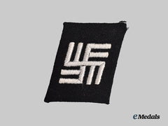 Germany, SS. A Temporary Concentration Camp Guard Collar Tab