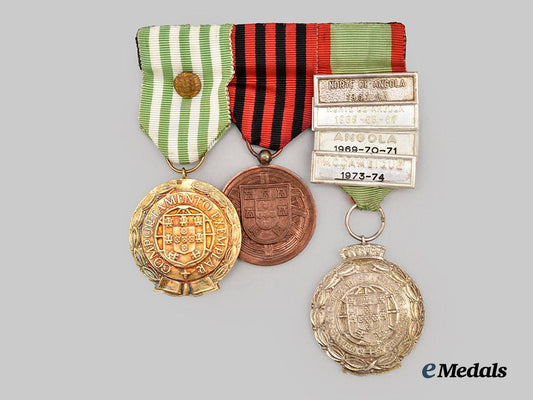 portugal,_kingdom._a_medalbar_for_exemplary_conduct,_c.1970___m_n_c8469