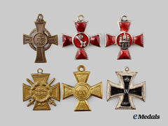 Germany, Imperial. A Mixed Lot of Miniature Decorations