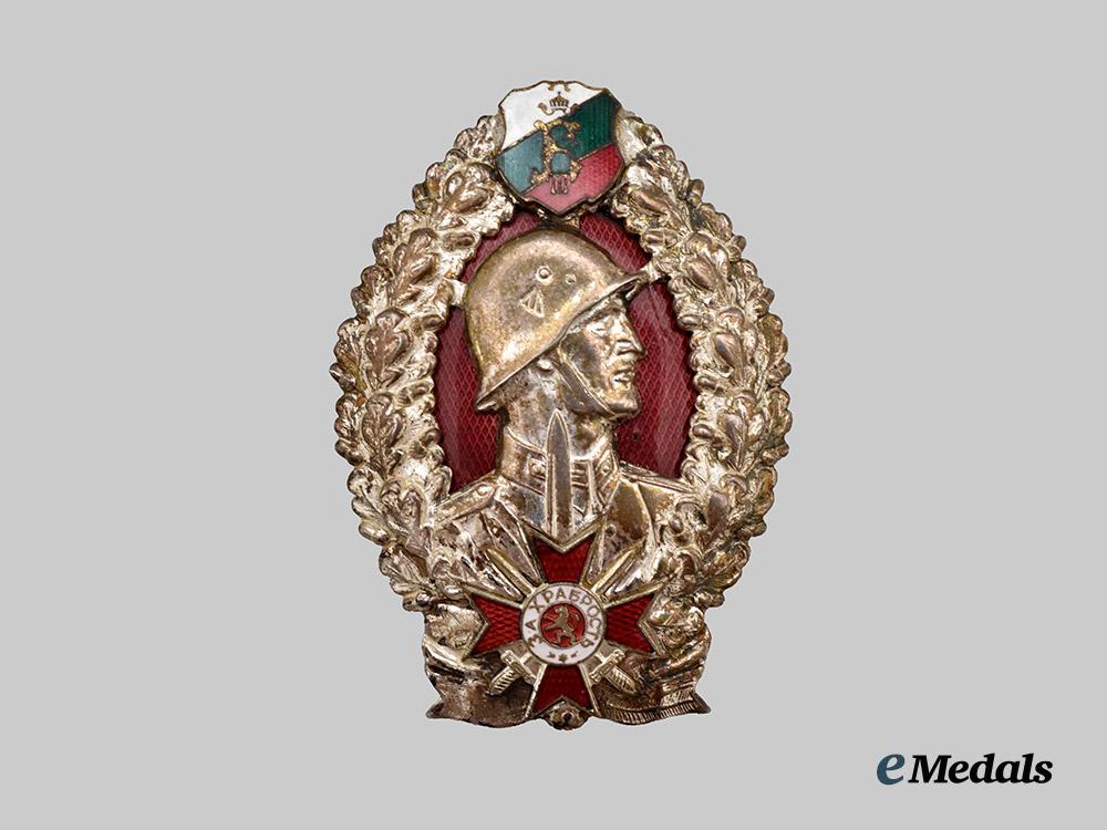 bulgaria,_kingdom._an_infantry_leader_i_i_class_badge_for_officers___m_n_c8530