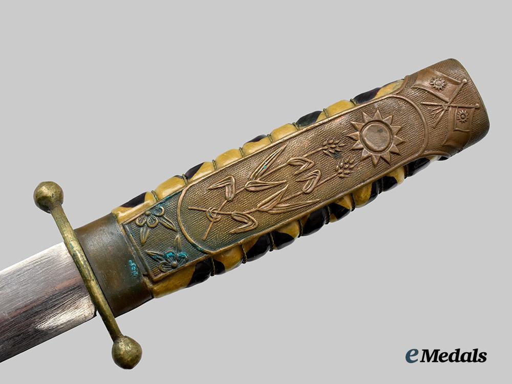 china,_republic._a_national_revolutionary_army_officer_dagger_with_scabbard&_hanger___m_n_c8535