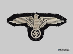 Germany, SS. A Waffen-SS Enlisted Personnel Sleeve Eagle, Late-War Dachau Example