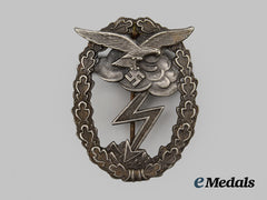 Germany, Luftwaffe. A Ground Assault Badge, by Gustav Brehmer