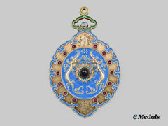 China, Imperial. An Order of the Double Dragon, Type I, III Class, I Grade Neck Badge, Collector’s Version, c.1960
