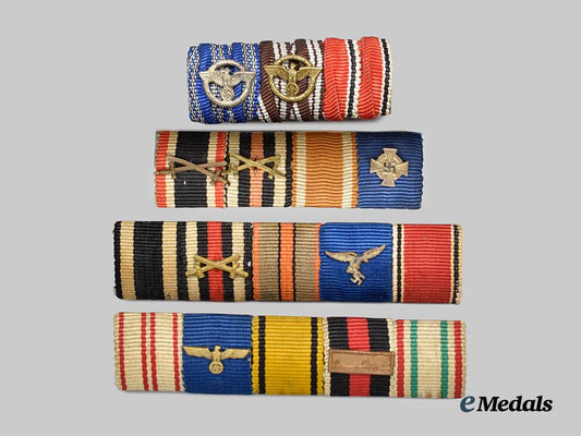 germany,_third_reich._a_mixed_lot_of_ribbon_bars_for_military_and_political_service___m_n_c8650