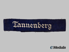 Germany, Luftwaffe. A Rare Tannenberg Enlisted Personnel Cuff Title, with Bearer Photo
