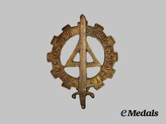 Belgium, Third Reich. A Flemish Factory Guard Insignia