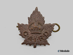 Canada, CEF. A Rare Canadian Arms Inspection Repair Depot (C.A.I.R.D.) Collar Badge