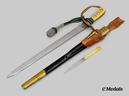 germany,_weimar_republic._a_forestry_cutlass,_luxury_version_with_miniature,_by_clemen&_jung___m_n_c8726