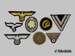 Germany, Wehrmacht. A Mixed Lot of Uniform Insignia