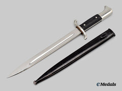 Germany, Ordnungspolizei. A Feuerschutzpolizei NCO’s Dress Bayonet, by E. & F. Hörster