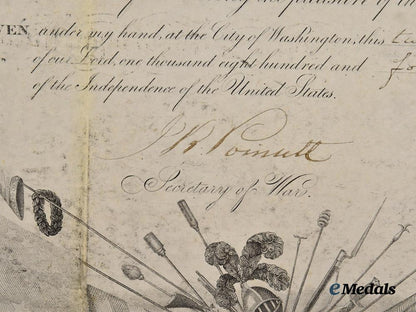 united_states._an_official_captain_appointment_document_to_amos_b._eaton,1840___m_n_c8808