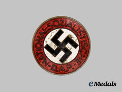 Germany, NSDAP. A Membership Badge, Boutonniere Version, by Rudolf Reiling