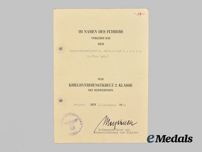 germany,_ordnungspolizei._a_medal_bar_and_award_documents_to_hauptwachtmeister_alfred_lorenz___m_n_c8870