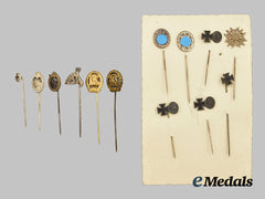 Germany, Wehrmacht. A Lot of Stick Pin Awards