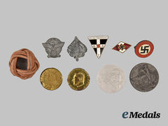 Germany, Third Reich. A Mixed Lot of Badges and Insignia