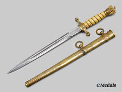 Germany, Kriegsmarine. An Officer’s Dress Dagger, by Lauterjung & Sohn