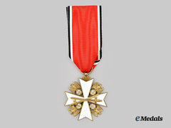 Germany, Third Reich. An Order of the German Eagle, V Class Cross with Swords, by C.F. Zimmermann