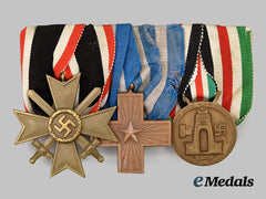 Germany, Wehrmacht. A Medal Bar for Afrikakorps Service