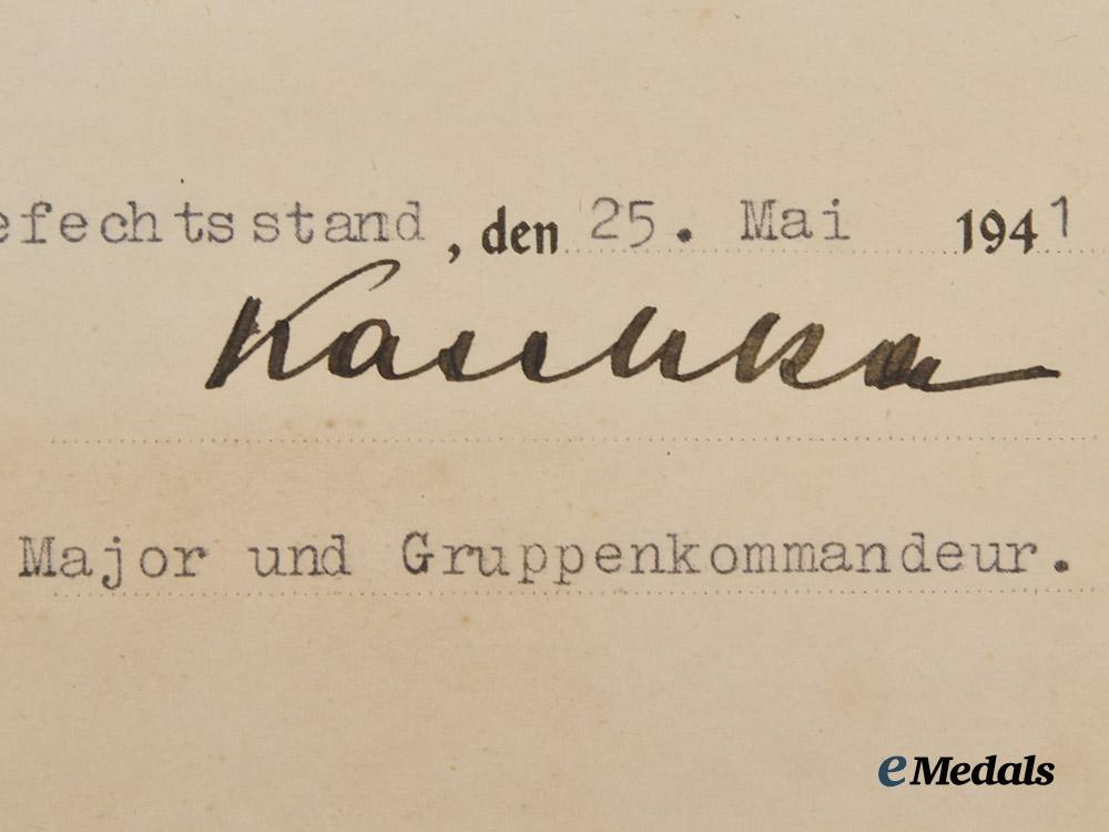 germany,_luftwaffe._a_lot_of_award_documents_to_hauptmann_harald_roemer,_battle_of_britain_spitfire_kill___m_n_c8973