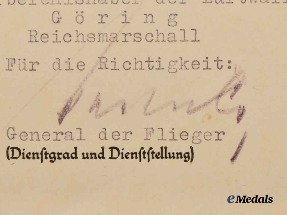 germany,_luftwaffe._a_lot_of_award_documents_to_hauptmann_harald_roemer,_battle_of_britain_spitfire_kill___m_n_c8974