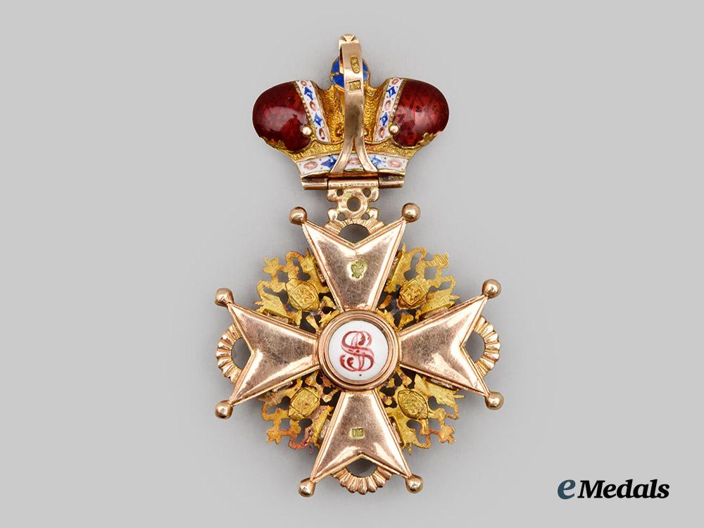russia,_imperial._an_order_of_saint_stanislaus,_i_i_class_cross_in_gold_with_crown&amp;_photograph,_by_julius_keibel___m_n_c8988