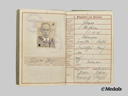 germany,_heer._an_afrikakorps_wehrpaß,_with_italian-_german_african_campaign_medal___m_n_c9029