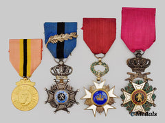 Belgium, Kingdom. A Lot of Four Decorations