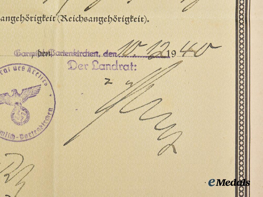 germany,_kriegsmarine._a_gebührnisbuch_and_documents_to_leo_lang,_youth_conscript_serving_in_naval_region_norway___m_n_c9077